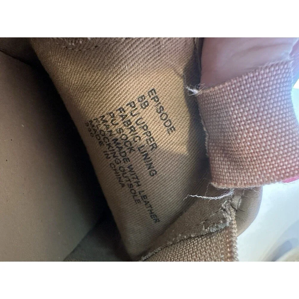 Steve Madden Episode Nude Perforated Slip On Sneakers Womens 6B